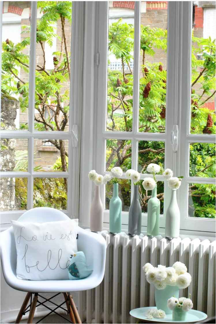 Petit Sourie Pillow La vie est belle